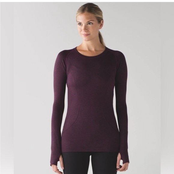 EUC- lululemon long sleeve swiftly tech - Sz 2 - Picture 1 of 4